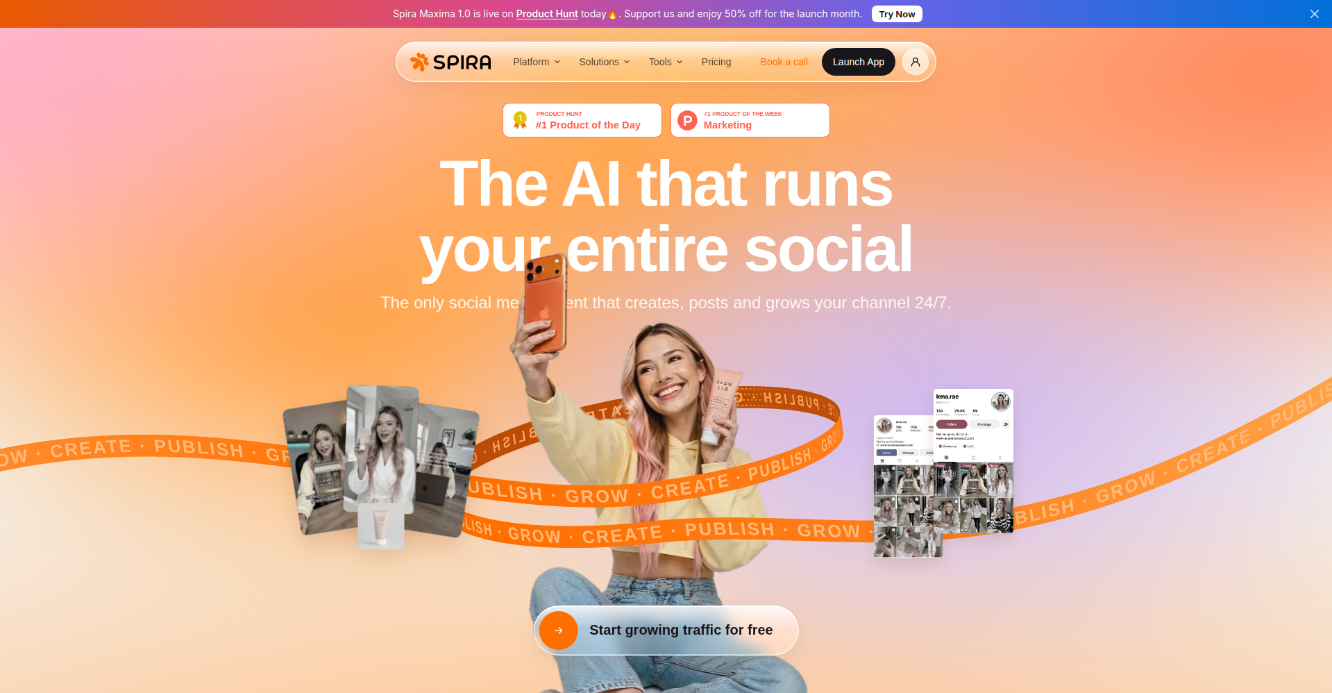 Spira Maxima homepage